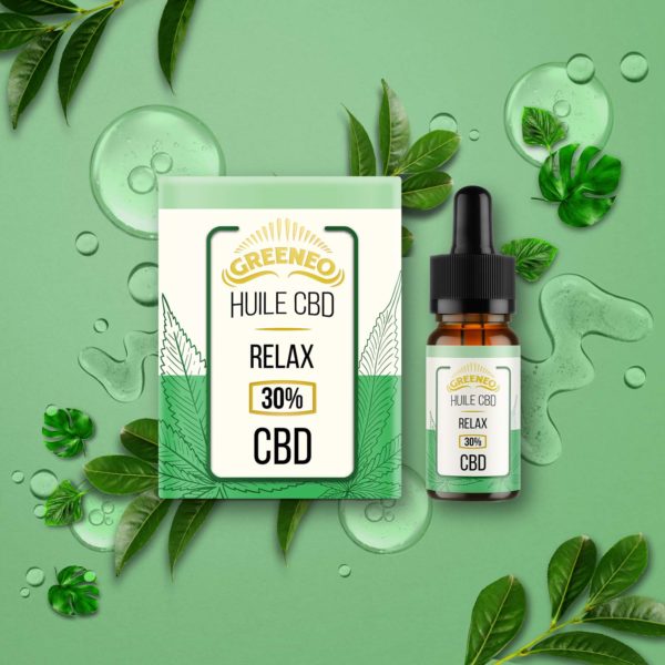 Huile CBD Relax GREENEO