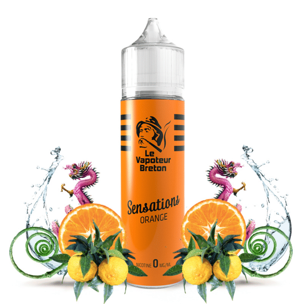 Le vapoteur breton Sensation orange